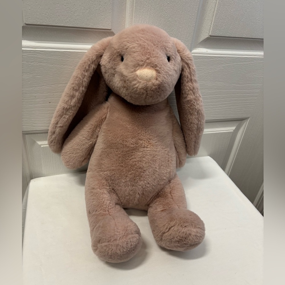 Adorable Ultra Soft Pink Plush Bunny Toy 15” Animal Adventure Plush